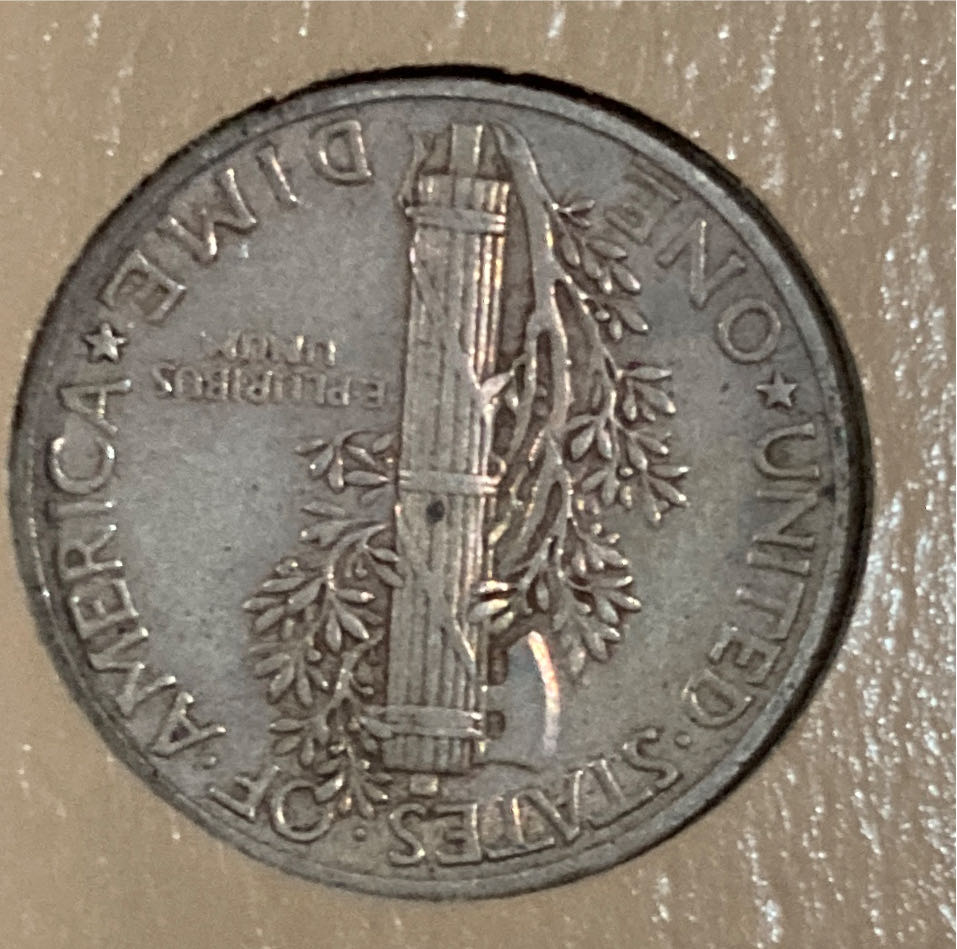Mercury Dime  coin collectible - Main Image 2