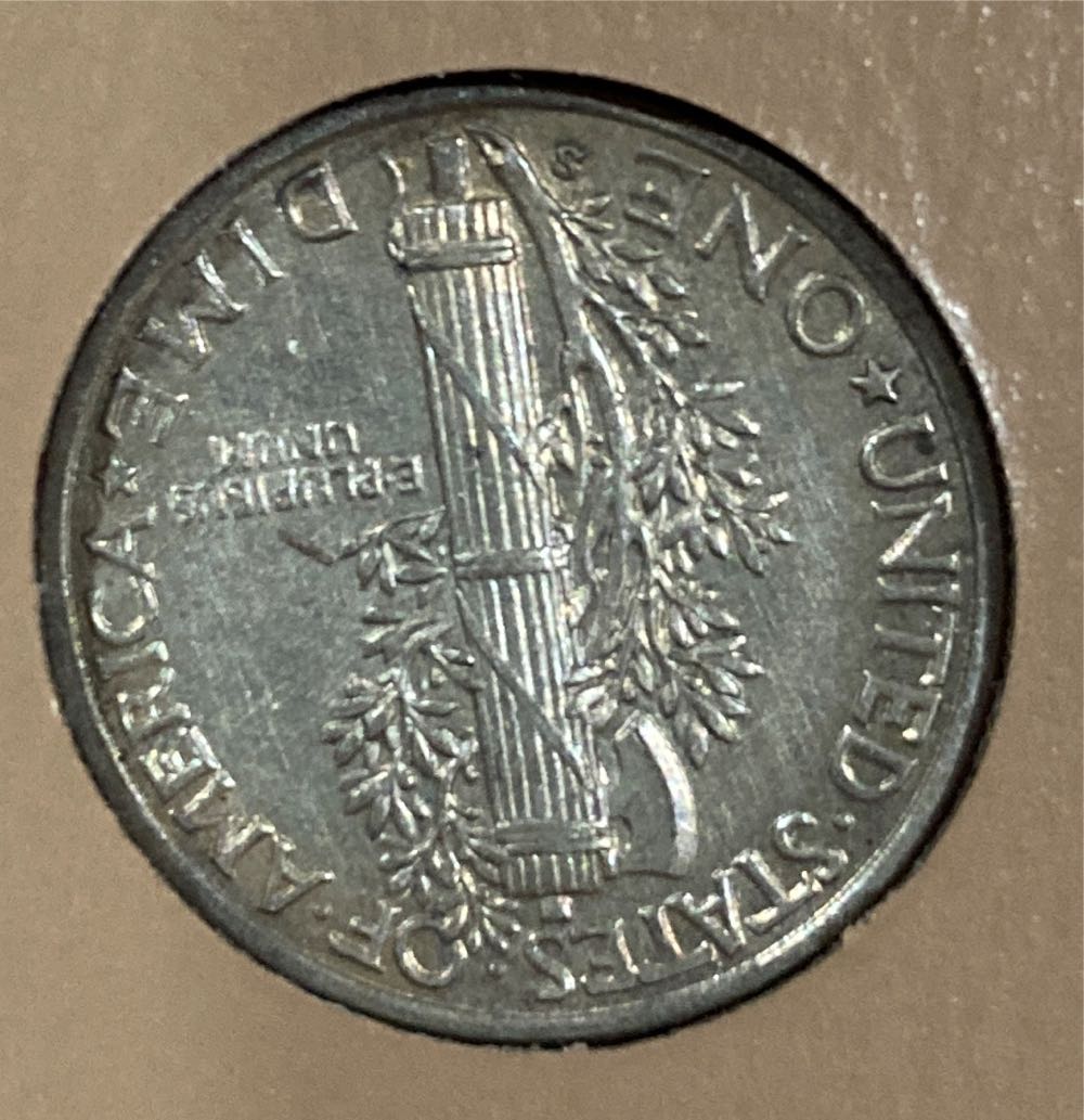 Mercury Dime  coin collectible - Main Image 2