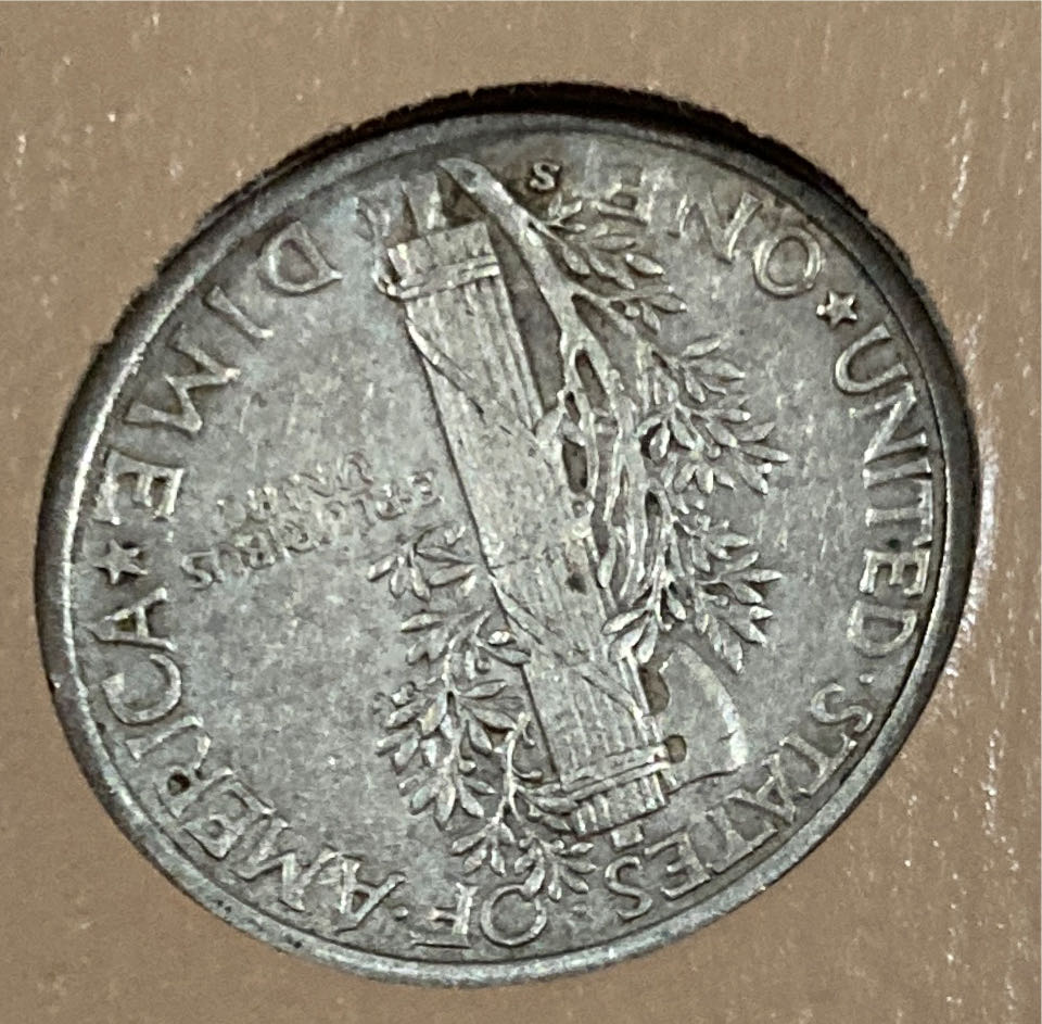 Mercury Dime  coin collectible - Main Image 2