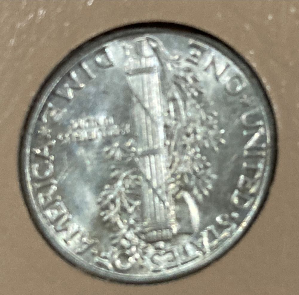 Mercury Dime  coin collectible - Main Image 2