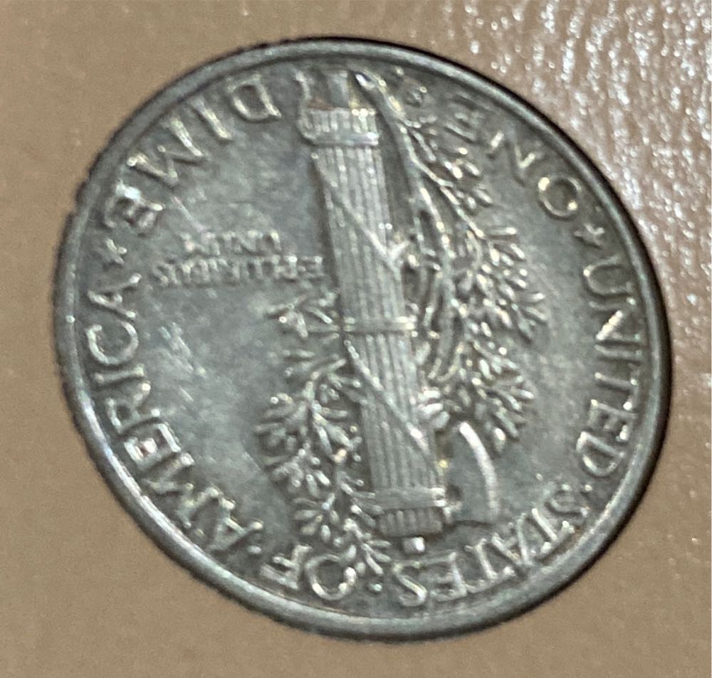 Mercury Dime  coin collectible - Main Image 2