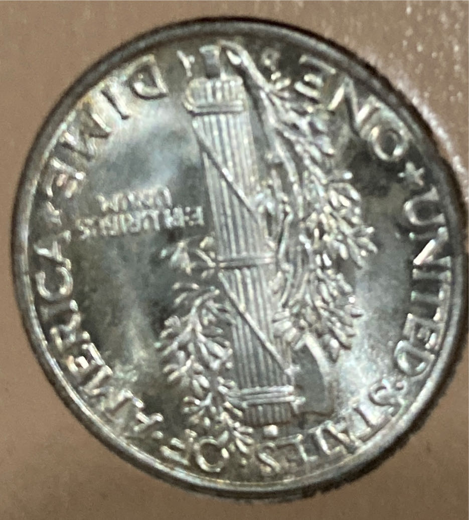Mercury Dime  coin collectible - Main Image 2