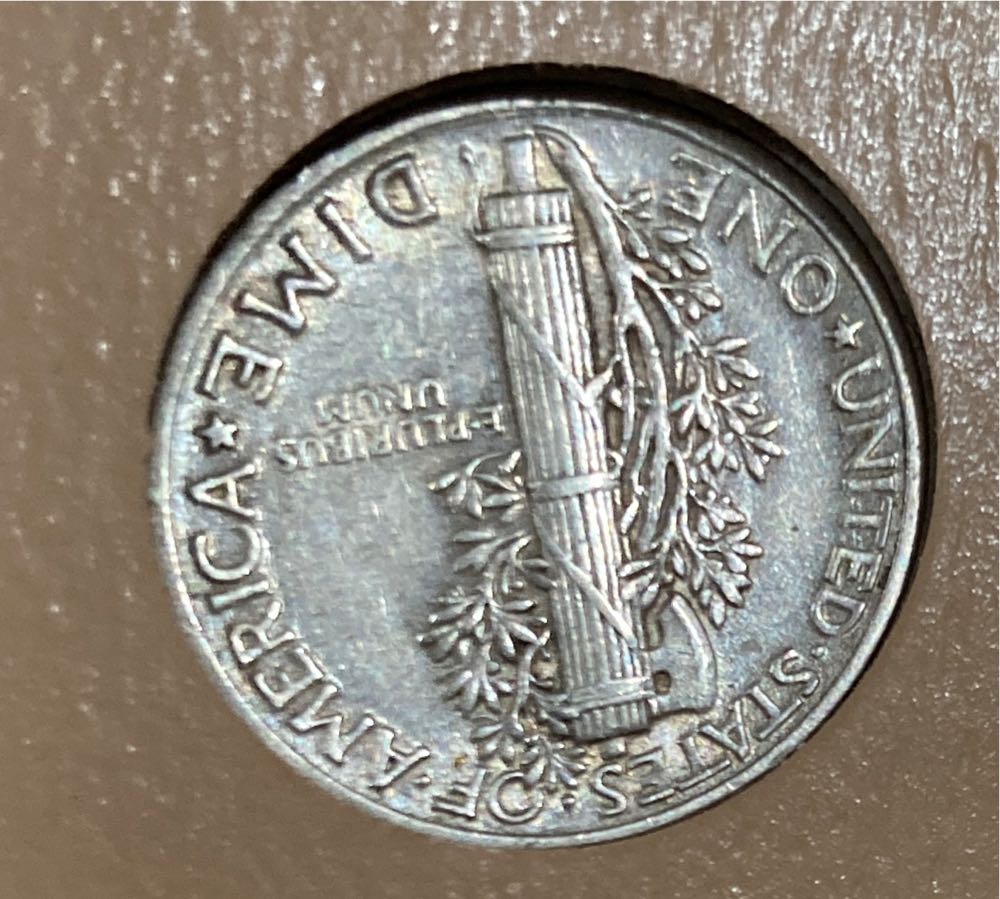 Mercury Dime  coin collectible - Main Image 2