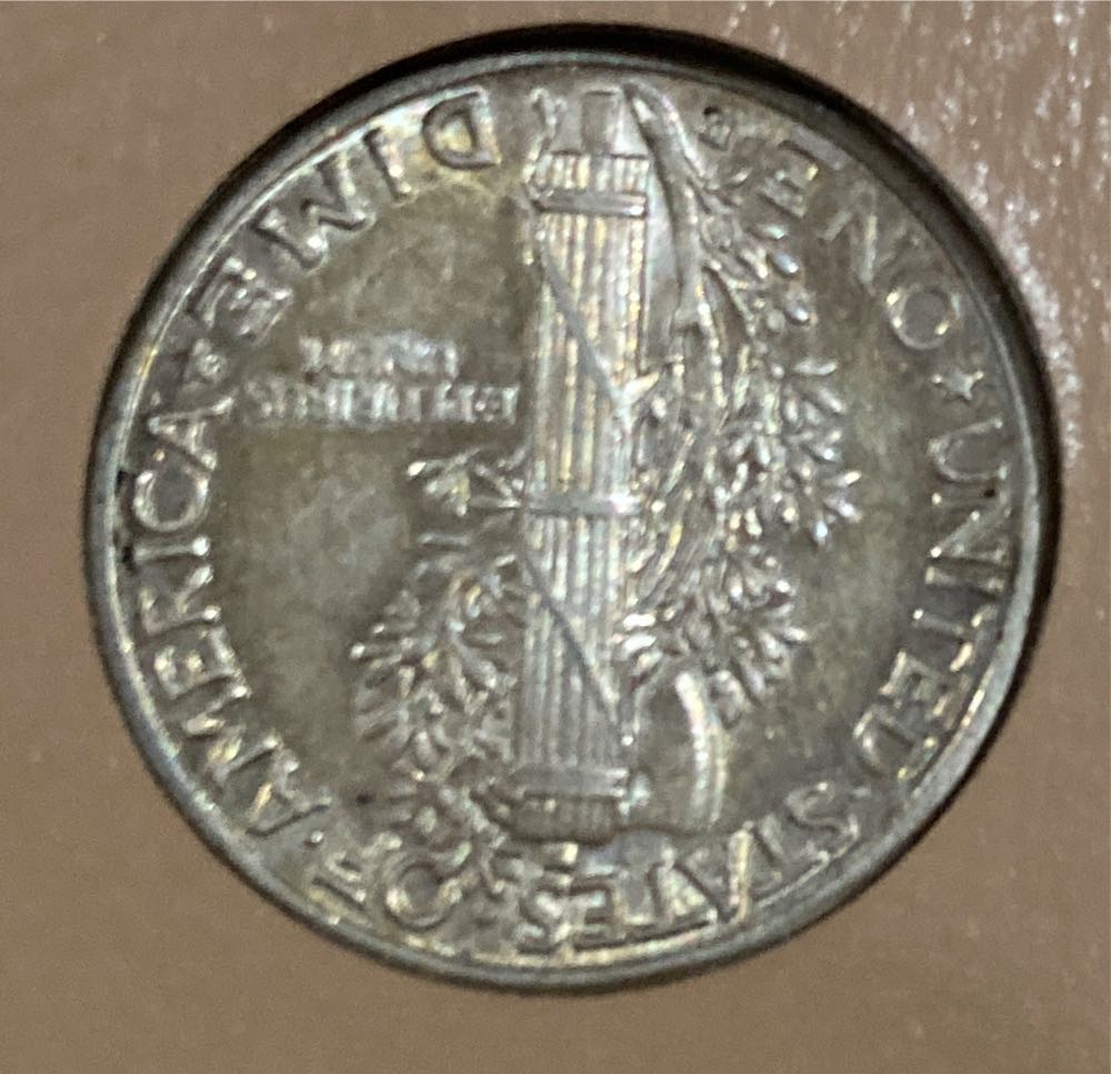 Mercury Dime  coin collectible - Main Image 2