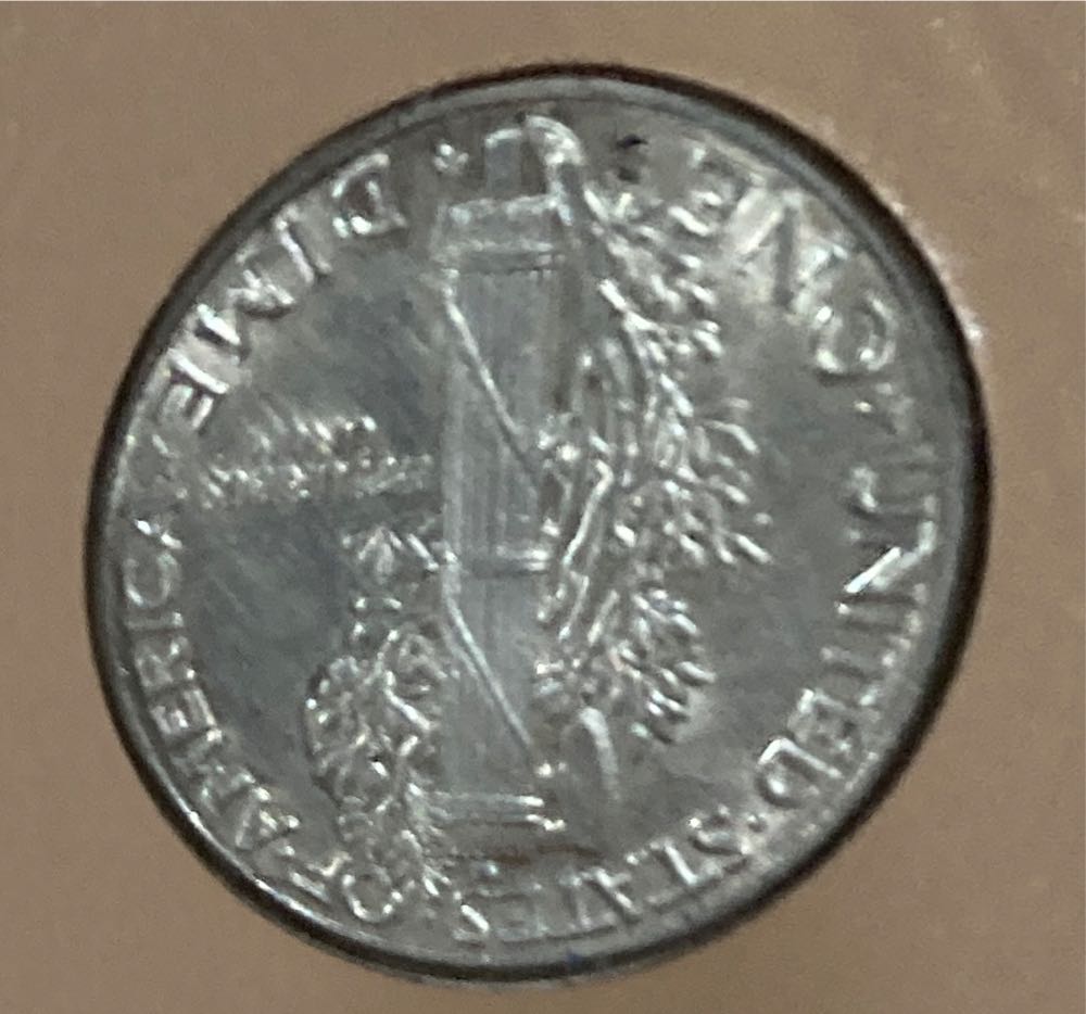 Mercury Dime  coin collectible - Main Image 2