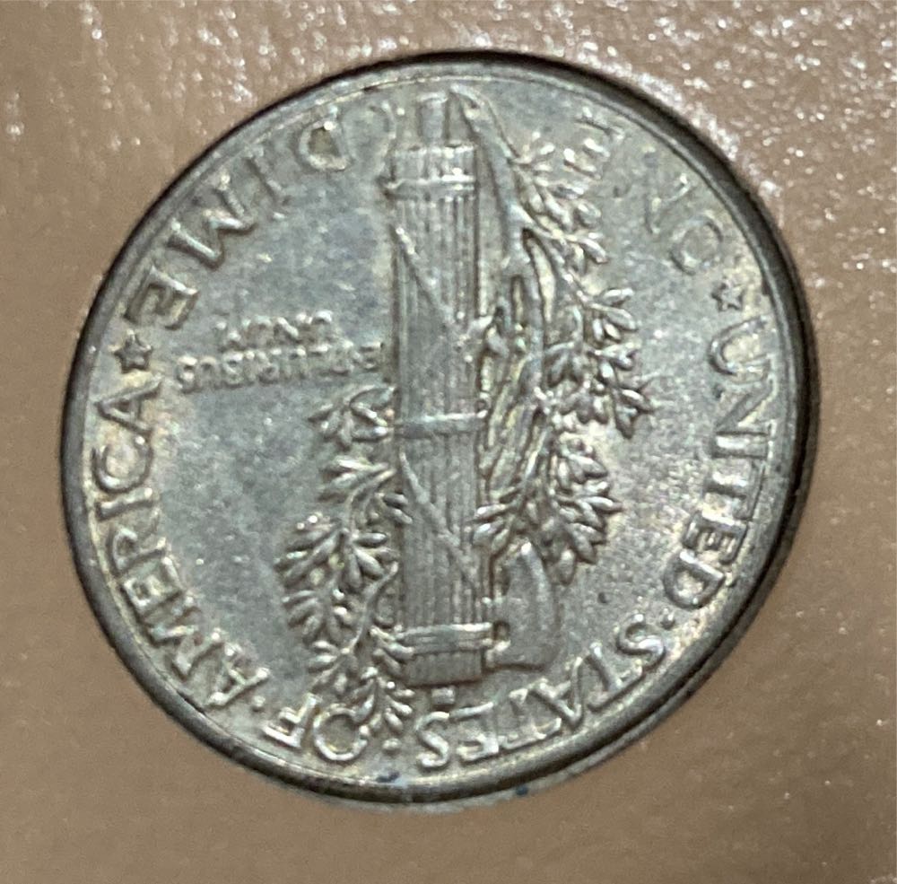 Mercury Dime #60  coin collectible - Main Image 2