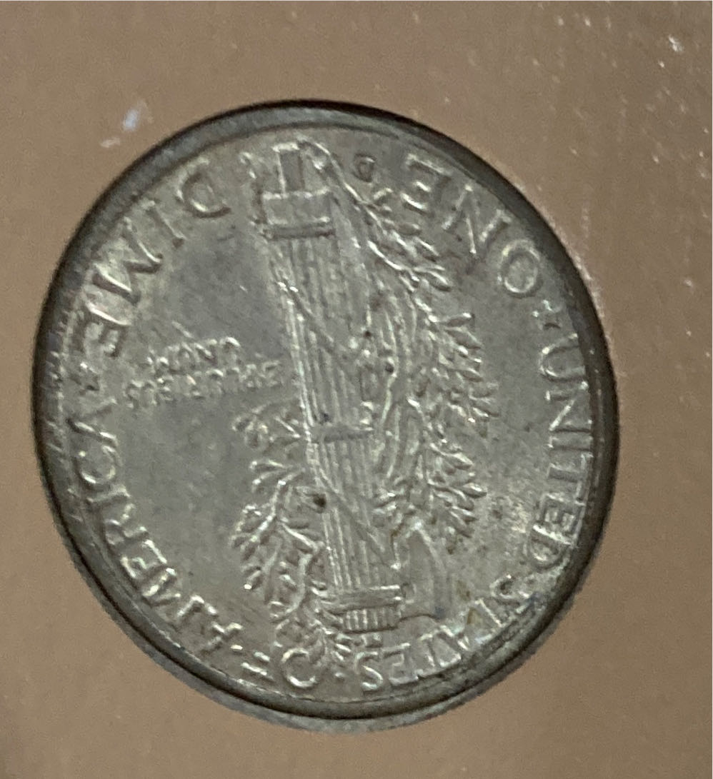 Mercury Dime  coin collectible - Main Image 2