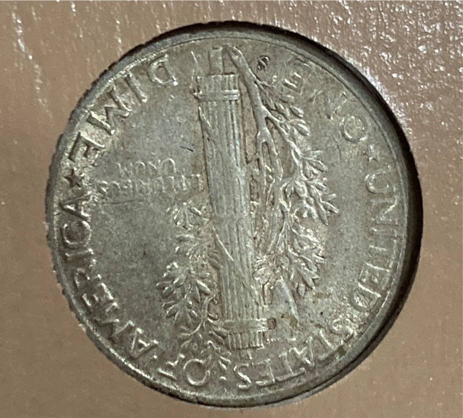 Mercury Dime  coin collectible - Main Image 2