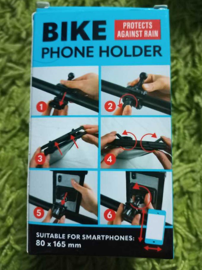 Bike Phone Holder Bicycle Smartphone Mount Regengeschutz Case Holder  coin collectible [Barcode 8715342032535] - Main Image 3