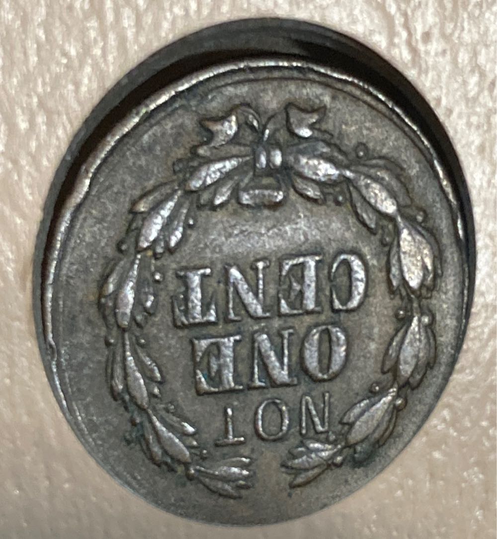 Indian Head Cent Civil War Token  coin collectible - Main Image 2