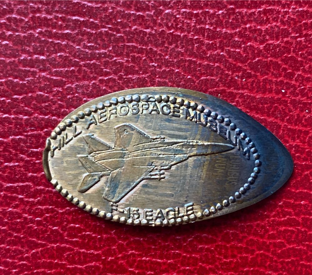 Hill Aerospace Museum: F-15 Eagle  coin collectible - Main Image 1