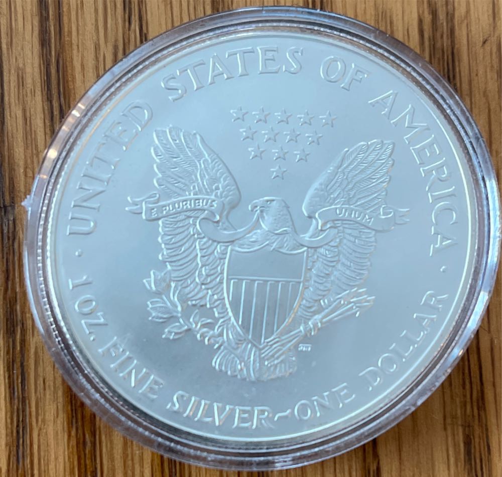 2000 P American Eagle Uncirculated Colorized Obverse  coin collectible - Main Image 2
