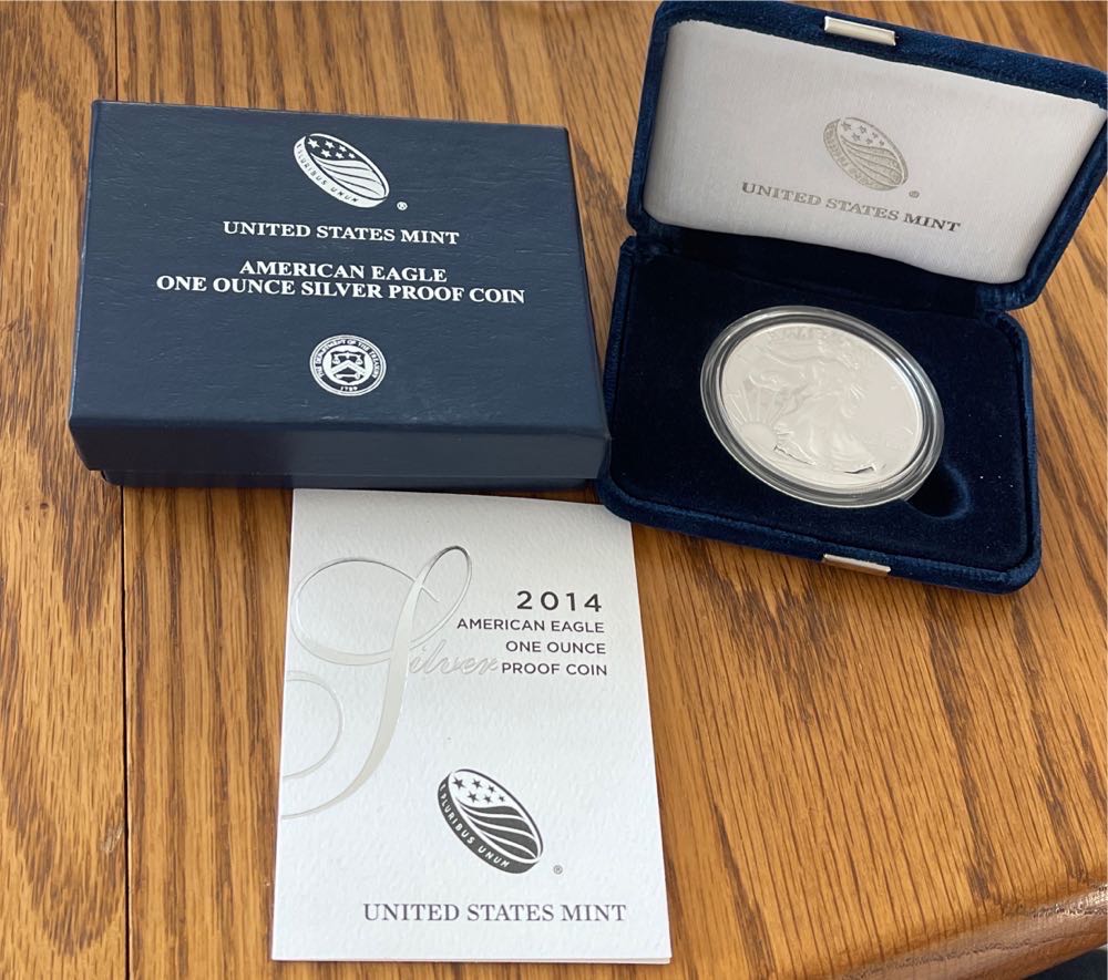 1986 US Mint American Eagle One Ounce Silver Uncirculated  coin collectible - Main Image 4