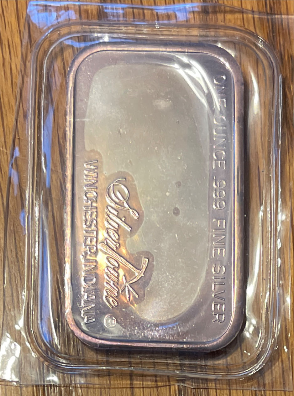 1988 1 Ounce Silver Bar  coin collectible - Main Image 2