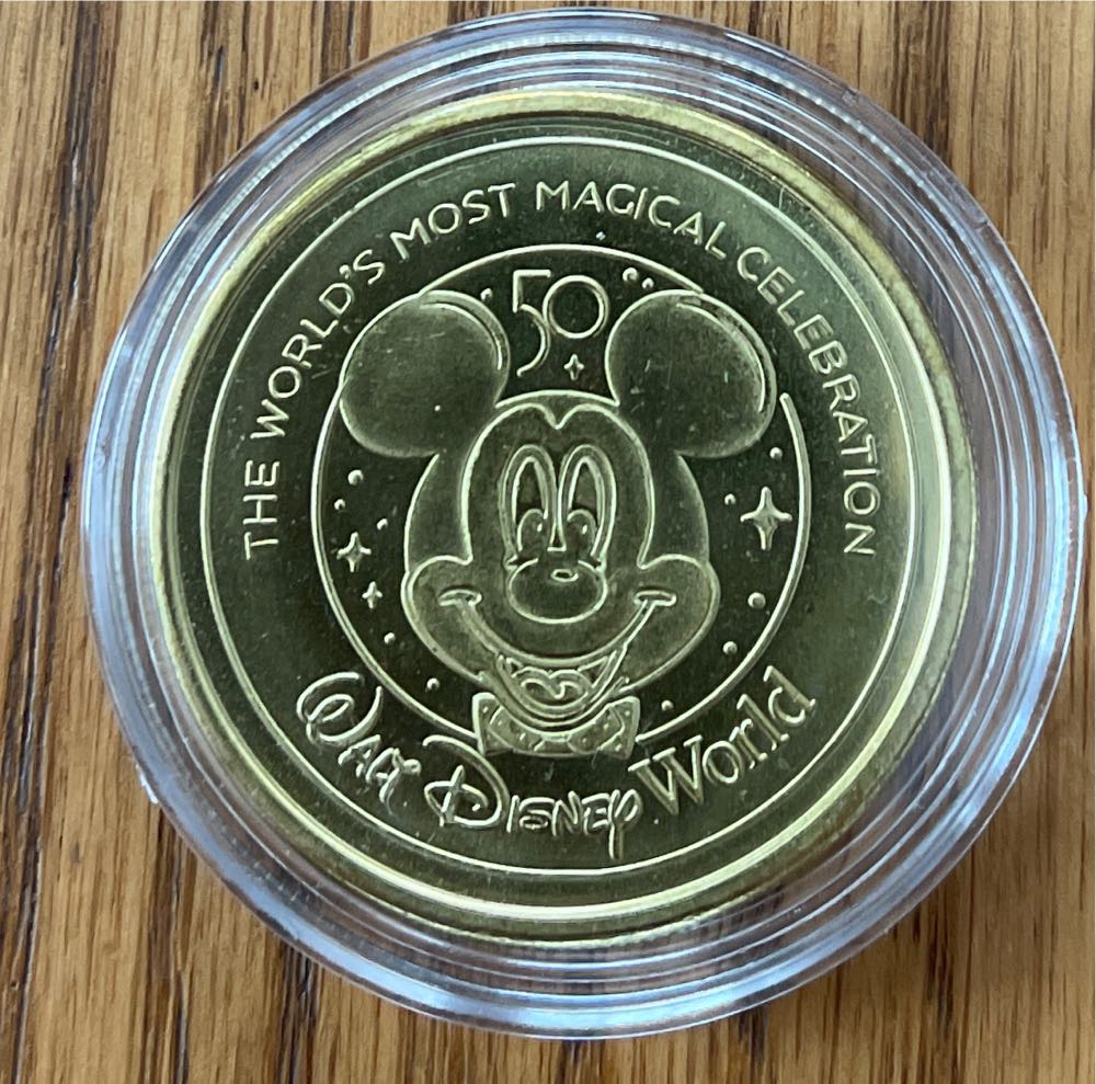 Disney 50th Anniversary Medallion - Minnie  coin collectible - Main Image 2