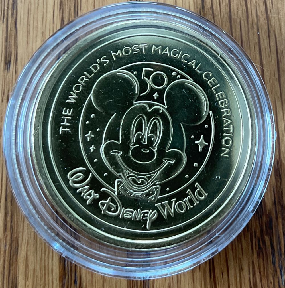 Disney 50th Anniversary Medallion - Lady  coin collectible - Main Image 2