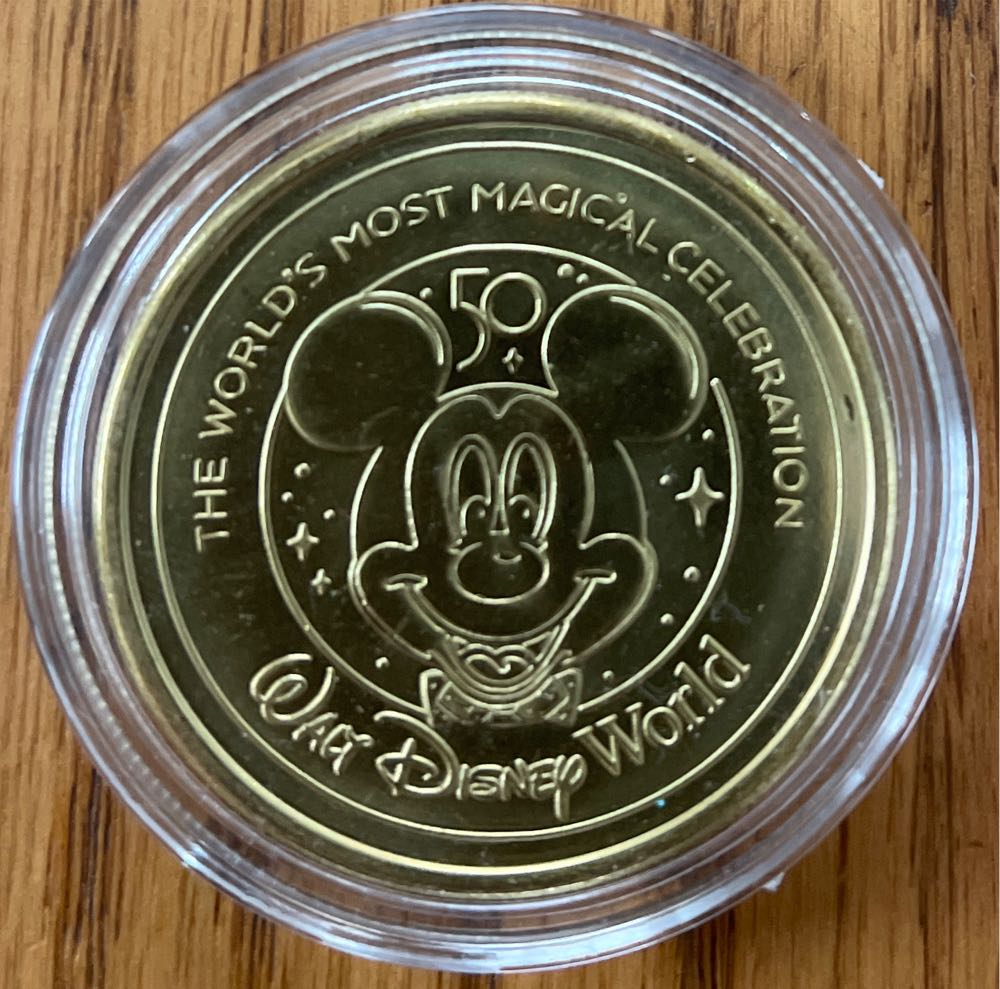 Disney 50th Anniversary Medallion - Tinker Bell  coin collectible - Main Image 2