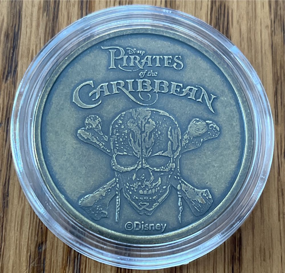 Disney Pirates Of The Carribean Medallion - I Never Surrender Mickey  coin collectible - Main Image 2