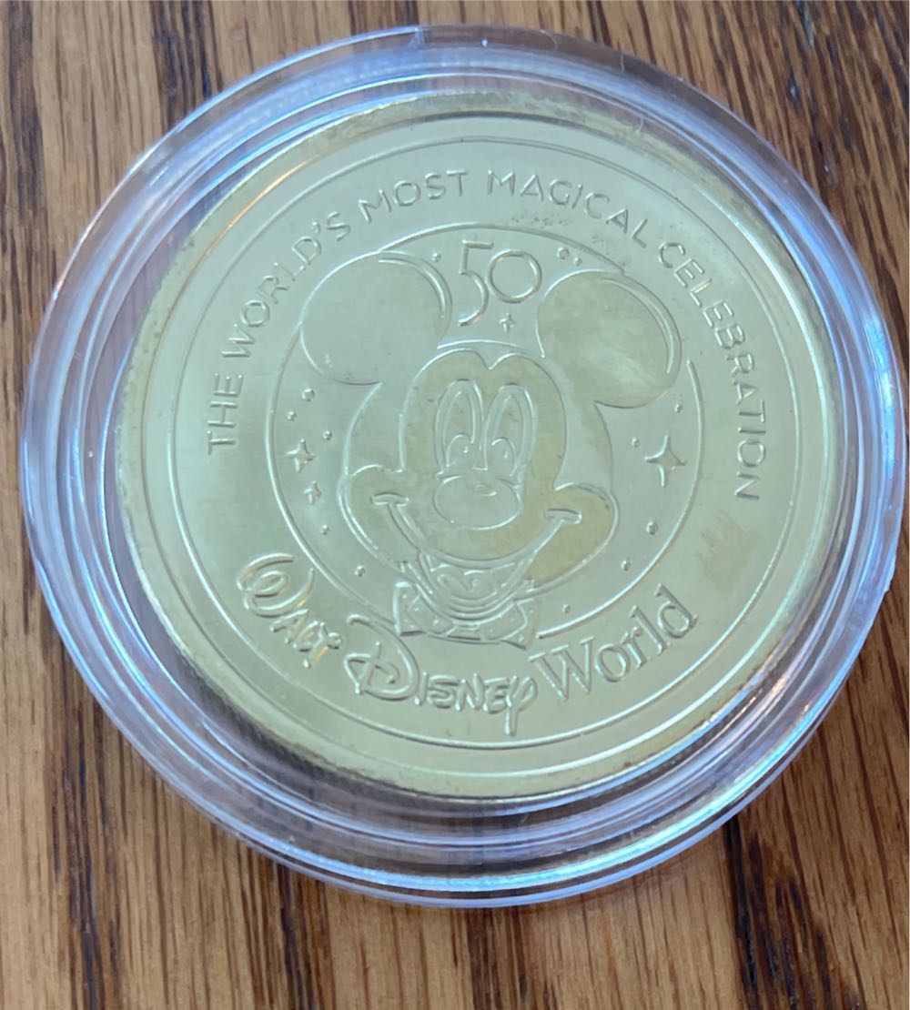 Disney 50th Anniversary Medallion - Woody  coin collectible - Main Image 2