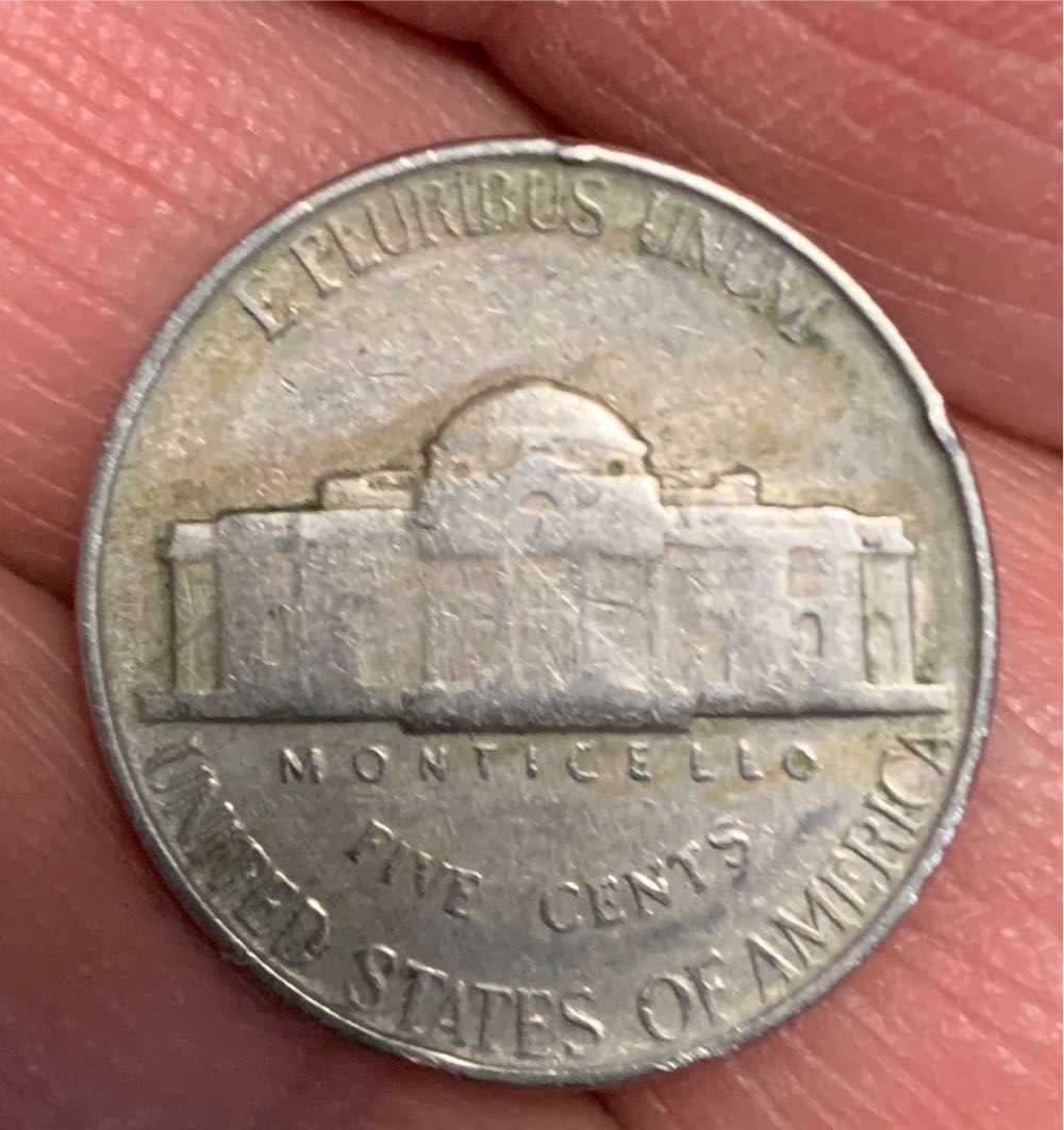 1953 Jefferson Nickel S  coin collectible - Main Image 2