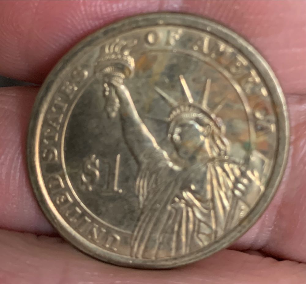 Dollar Presidential Golden 11th  coin collectible - Main Image 2