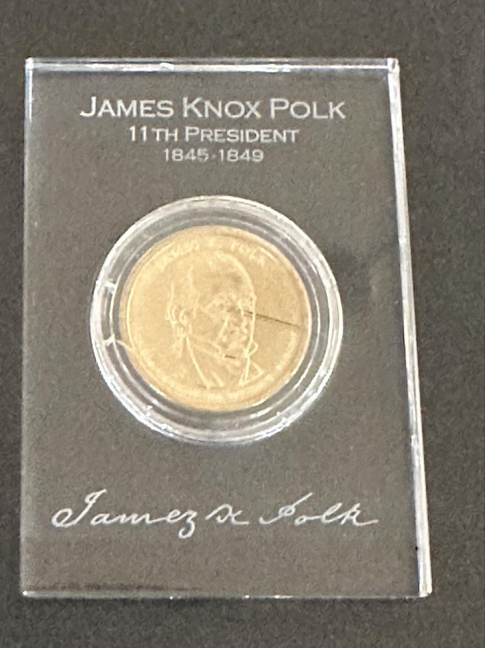 Dollar Presidential Golden 11th  coin collectible - Main Image 3