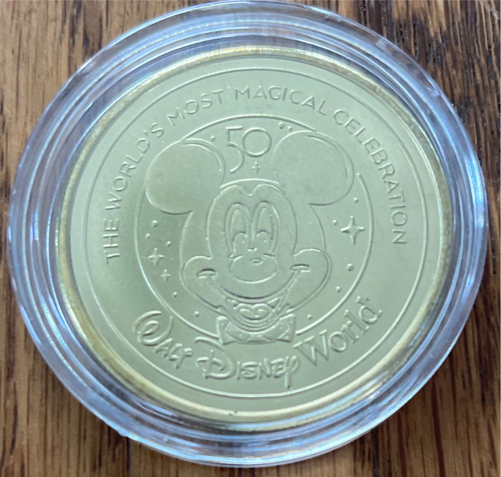 Disney 50th Anniversary Medallion - Pumba  coin collectible - Main Image 2