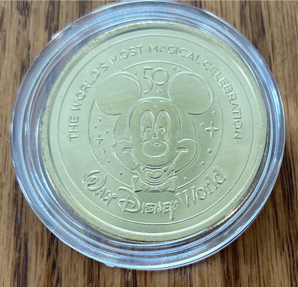Disney 50th Anniversary Medallion - Donald  coin collectible - Main Image 2