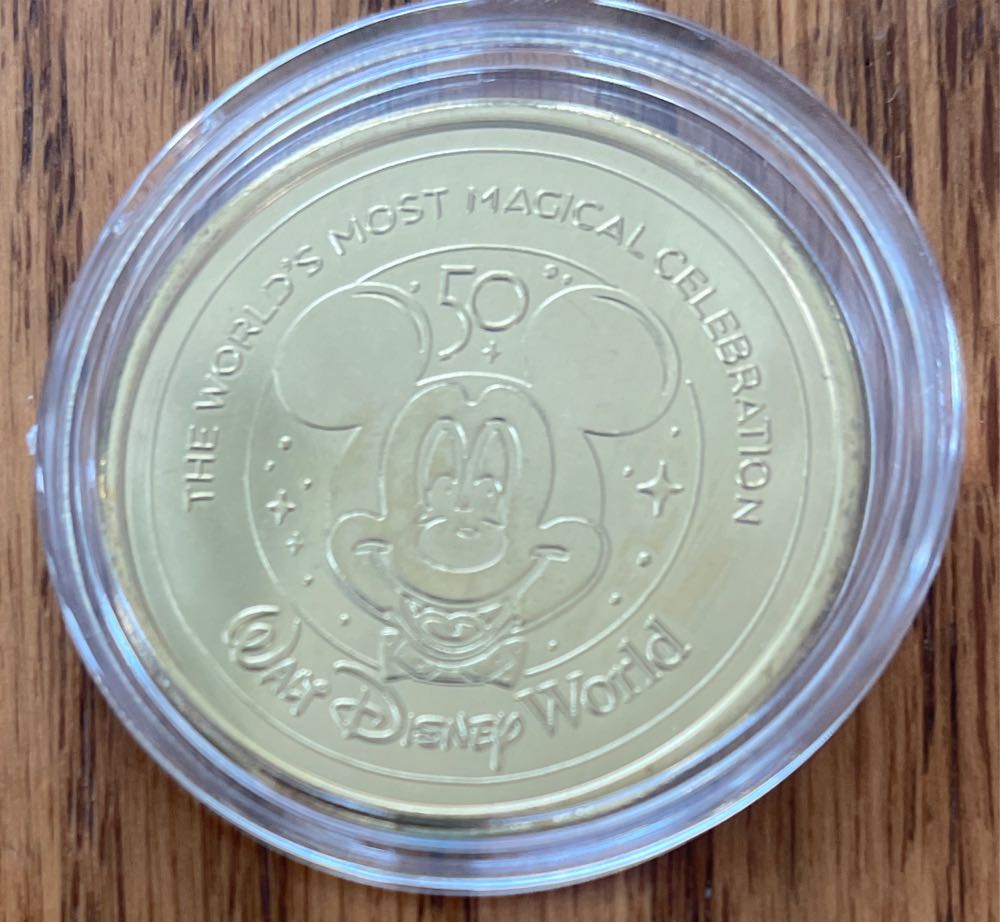 Disney 50th Anniversary Medallion - Daisy  coin collectible - Main Image 2