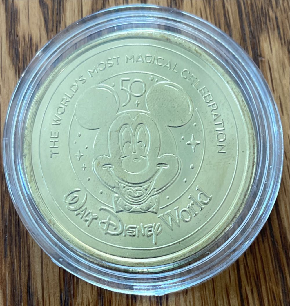 Disney 50th Anniversary Medallion - Piglet  coin collectible - Main Image 2
