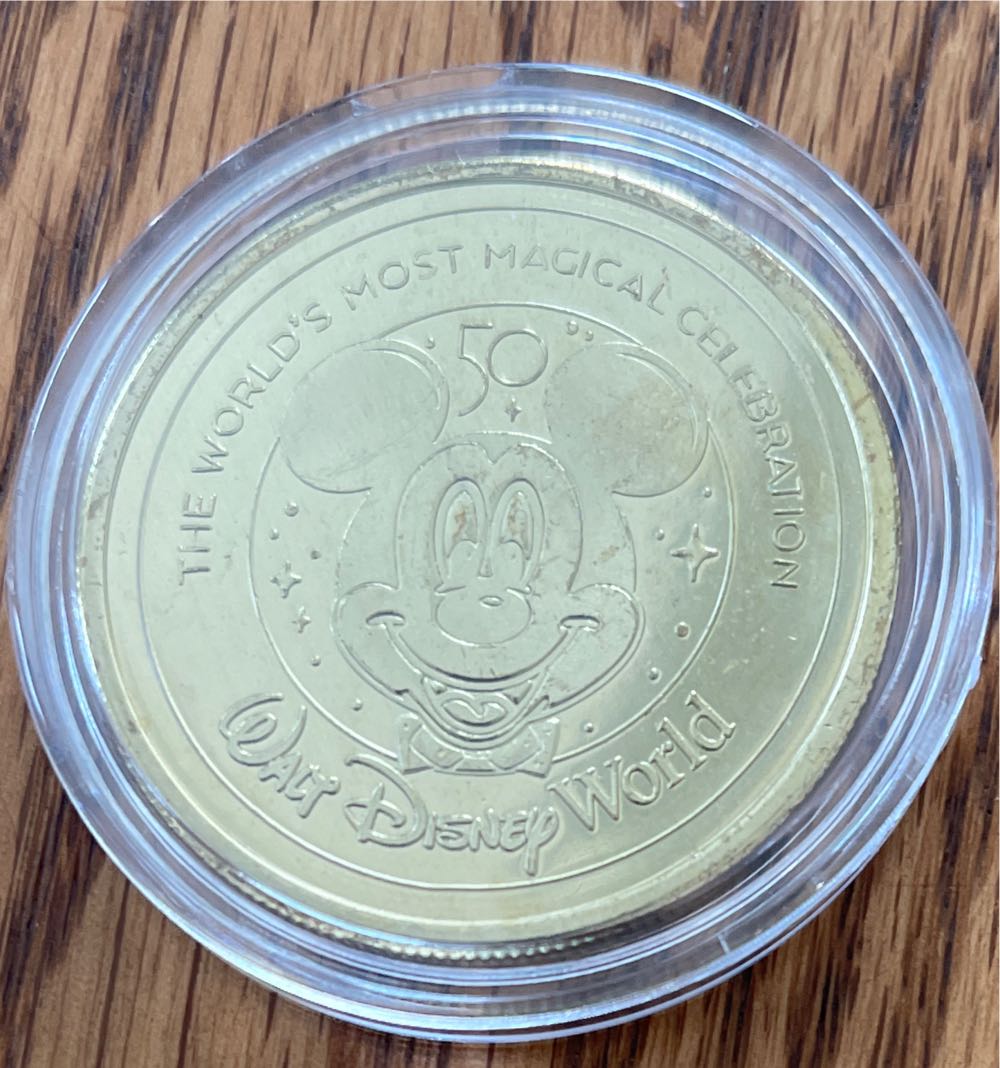 Disney 50th Anniversary Medallion - Jaq  coin collectible - Main Image 2