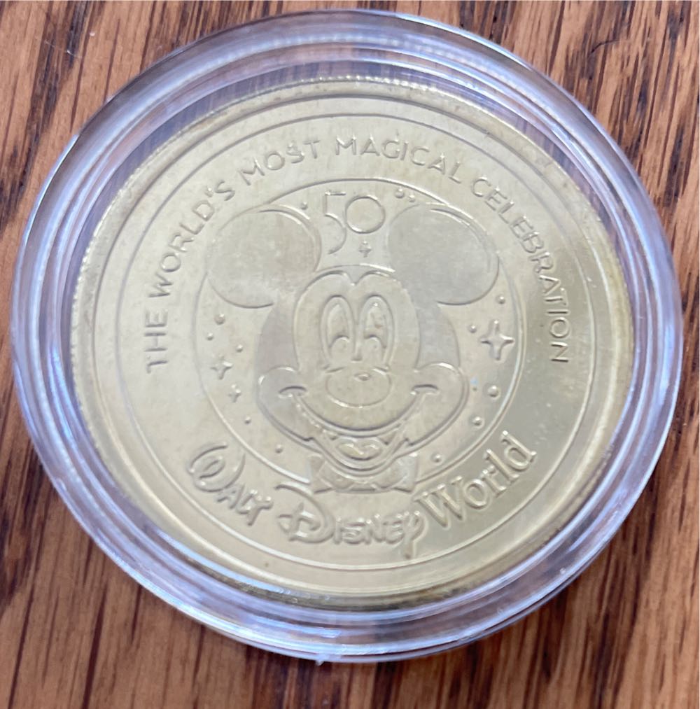 Disney 50th Anniversary Medallion - Gus  coin collectible - Main Image 2
