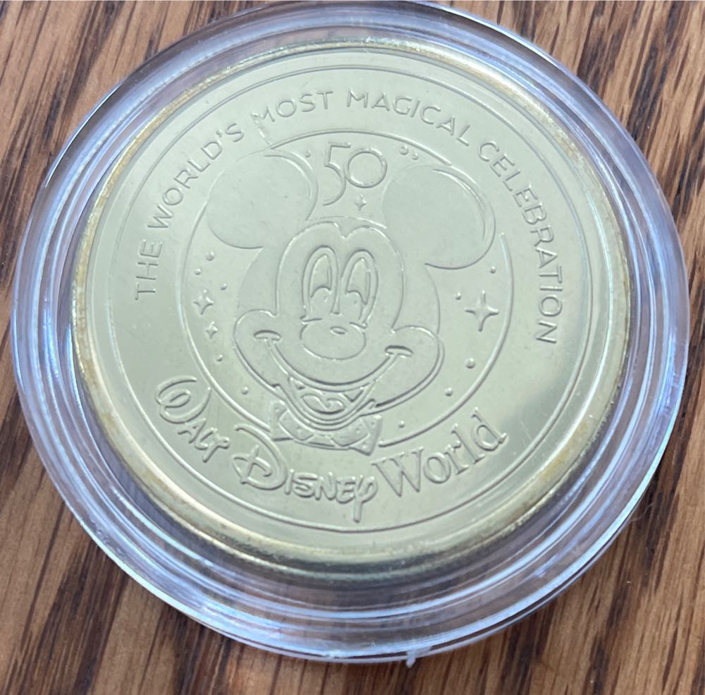 Disney 50th Anniversary Medallion - Tramp  coin collectible - Main Image 2