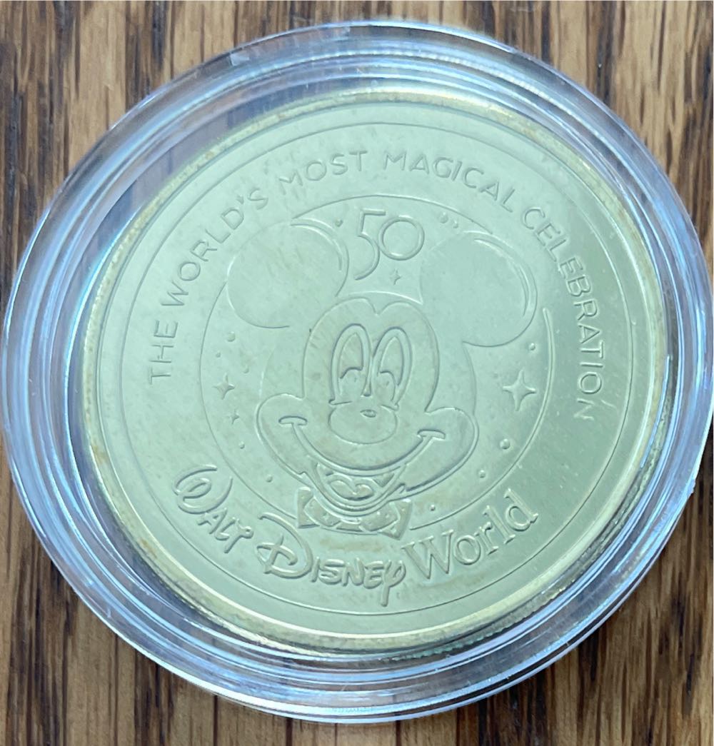 Disney 50th Anniversary Medallion - Contemporary Resort  coin collectible - Main Image 2