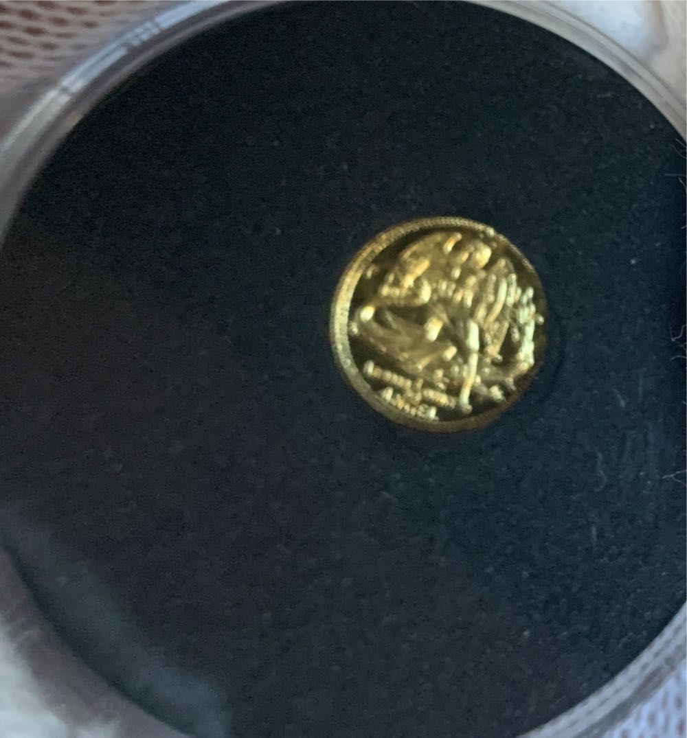 2013 1/2 Gram Gold Angel Proof  coin collectible - Main Image 2