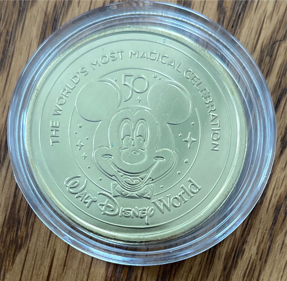 Disney 50th Anniversary Medallion - Polynesian Resort  coin collectible - Main Image 2