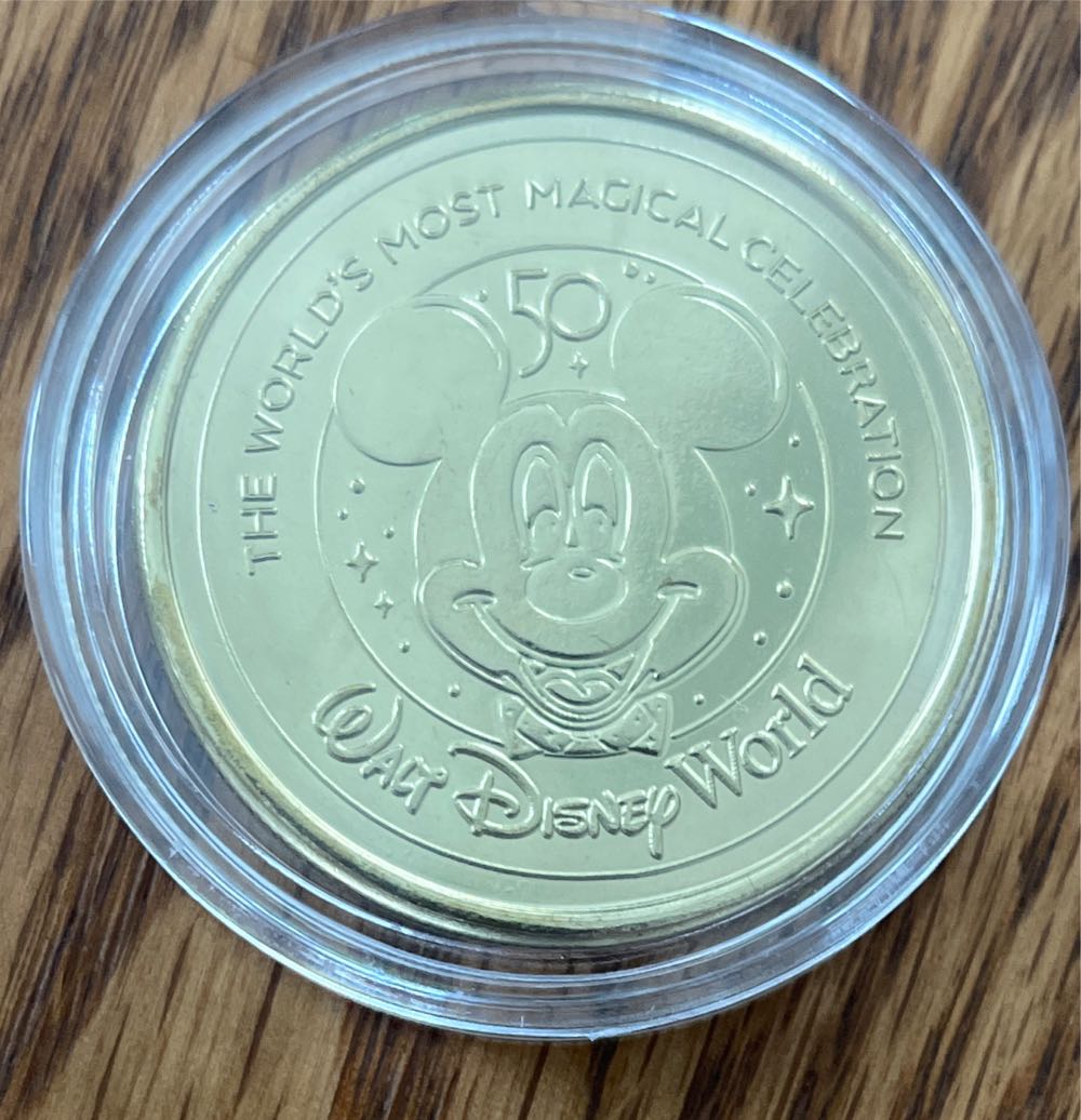 Disney 50th Anniversary Medallion - Stitch  coin collectible - Main Image 2