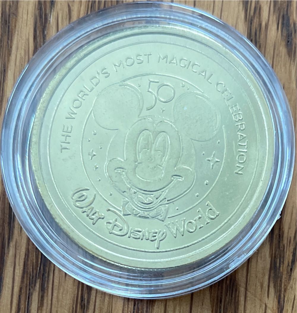 Disney 50th Anniversary Medallion - Pua  coin collectible - Main Image 2