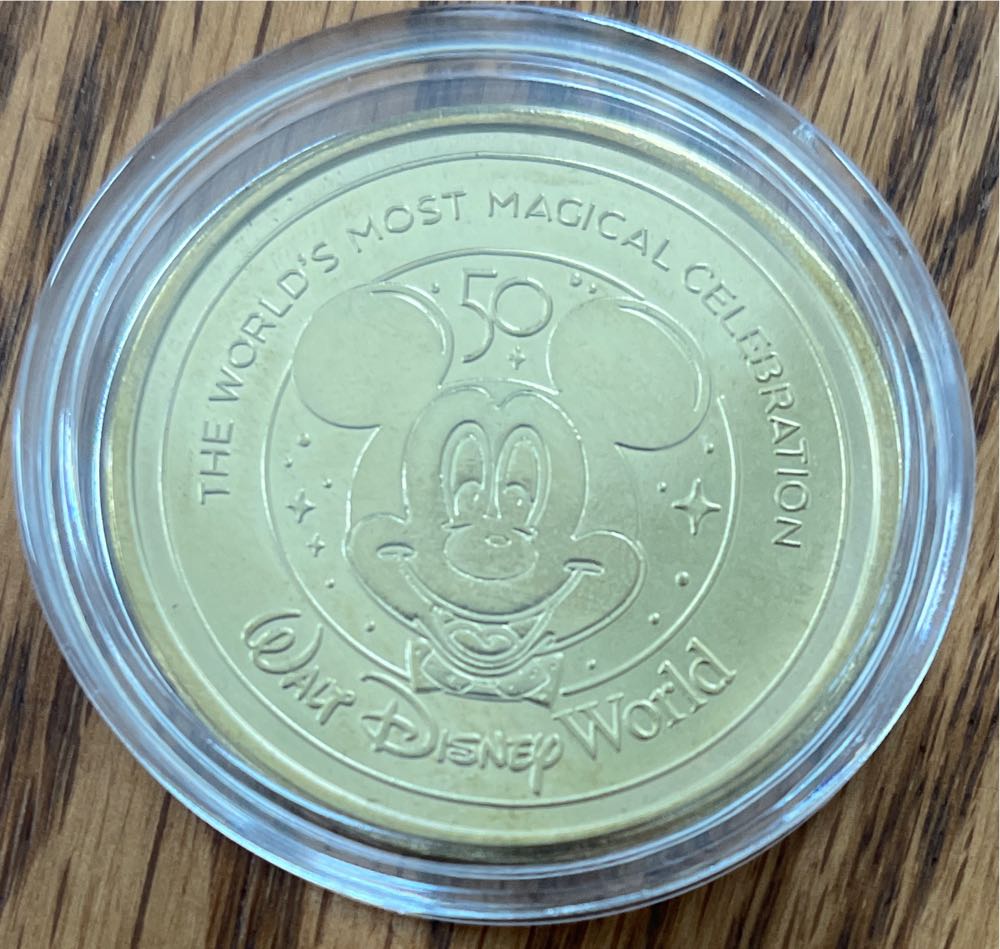 Disney 50th Anniversary Medallion - Jo Gardener  coin collectible - Main Image 2