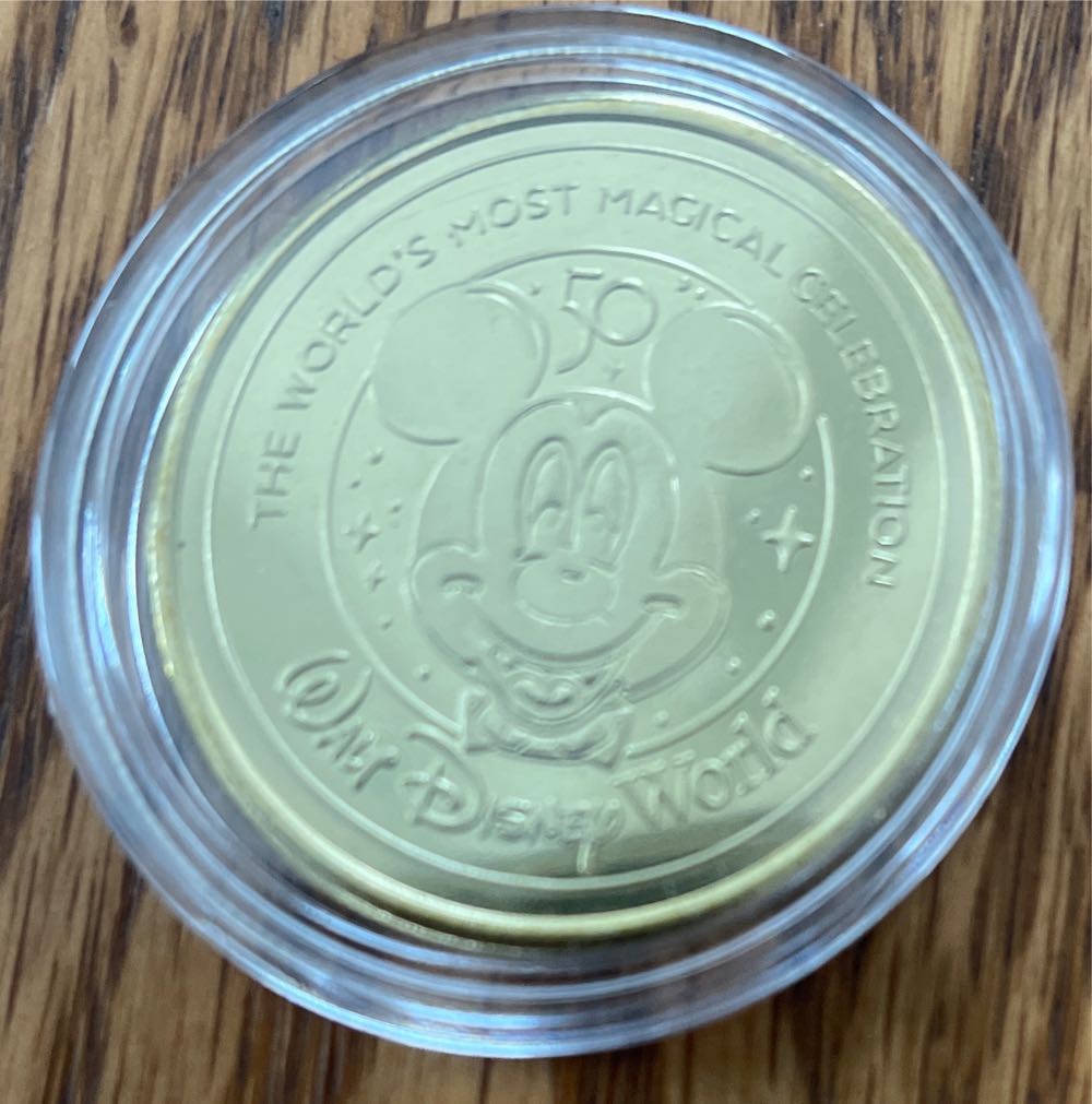 Disney 50th Anniversary Medallion - Fro Zone  coin collectible - Main Image 2