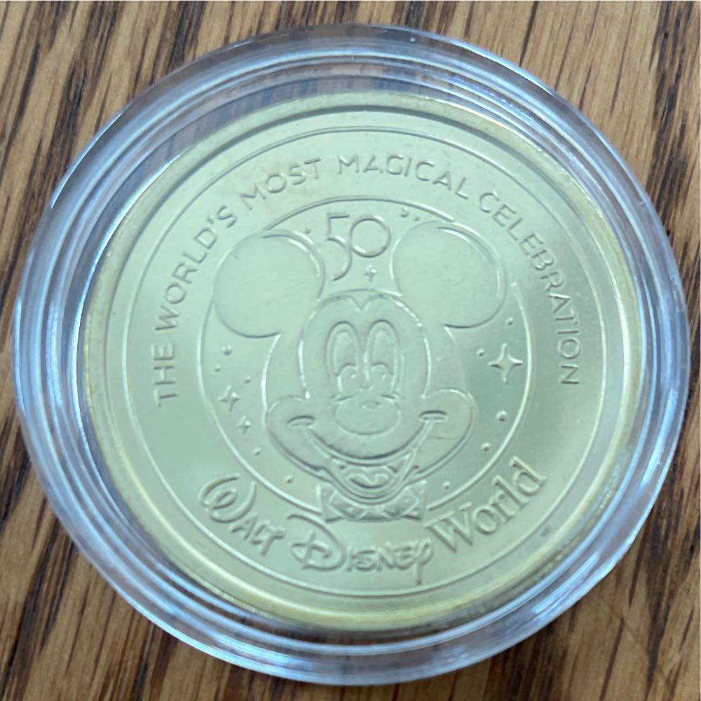 Disney 50th Anniversary Medallion - Edna  coin collectible - Main Image 2
