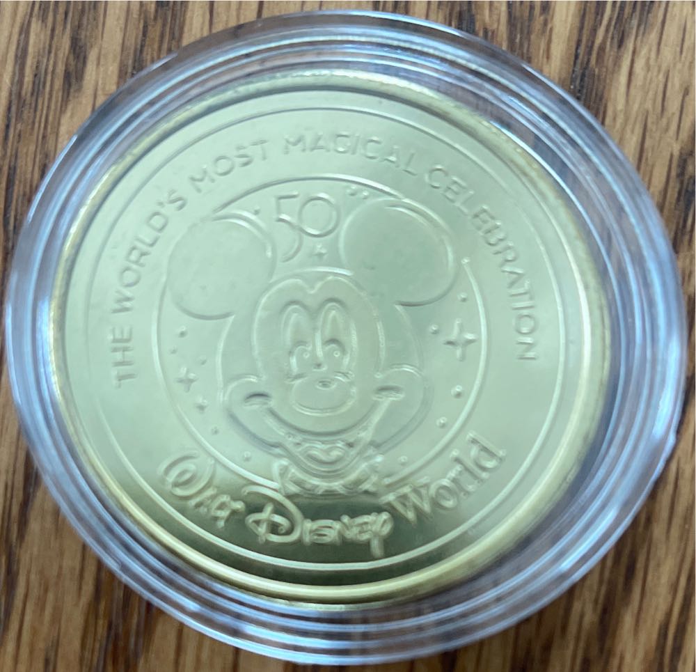 Disney 50th Anniversary Medallion - Dumbo  coin collectible - Main Image 2