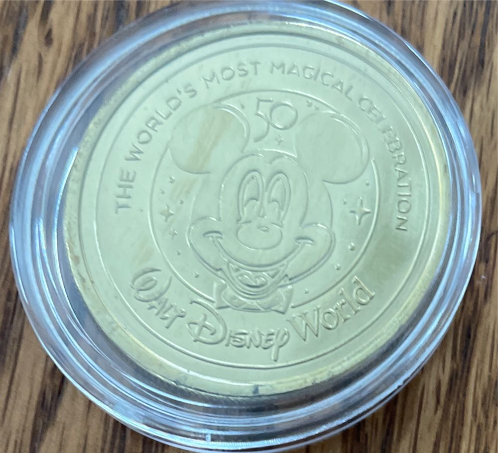 Disney 50th Anniversary Medallion - Timmothy Mouse  coin collectible - Main Image 2