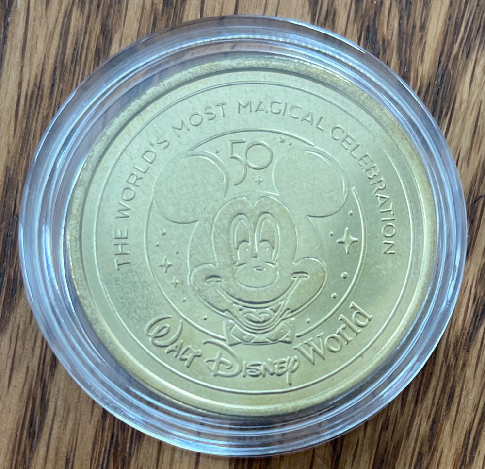 Disney 50th Anniversary Medallion - Pluto  coin collectible - Main Image 2