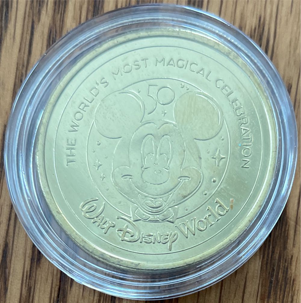 Disney 50th Anniversary Medallion - Abu  coin collectible - Main Image 2