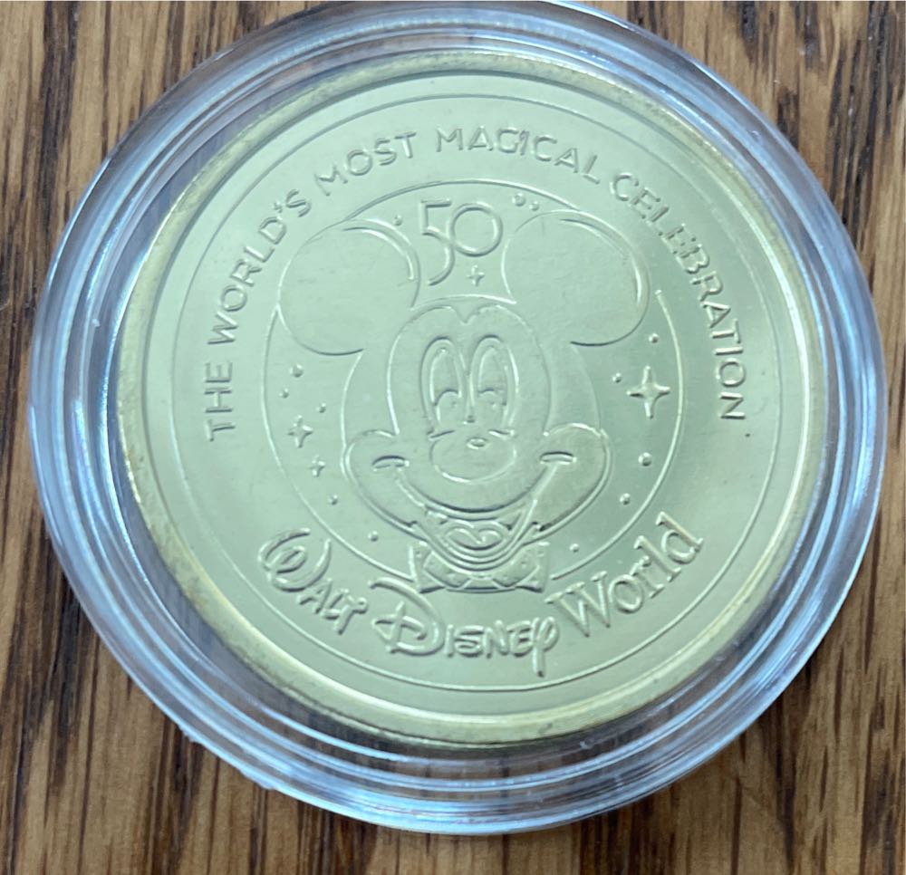 Disney 50th Anniversary Medallion - Chip  coin collectible - Main Image 2