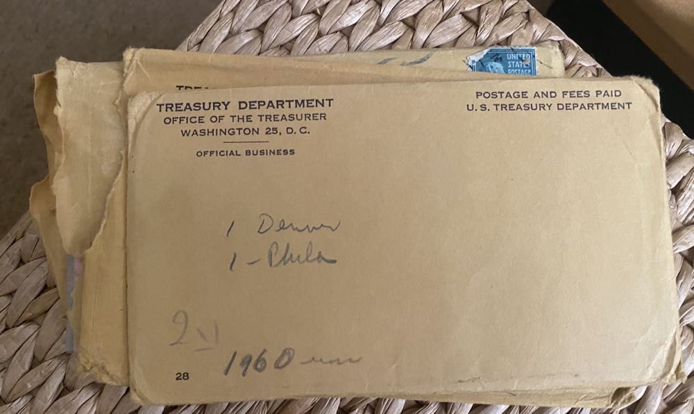 1960 Treasury Dept Mint Set  coin collectible - Main Image 2