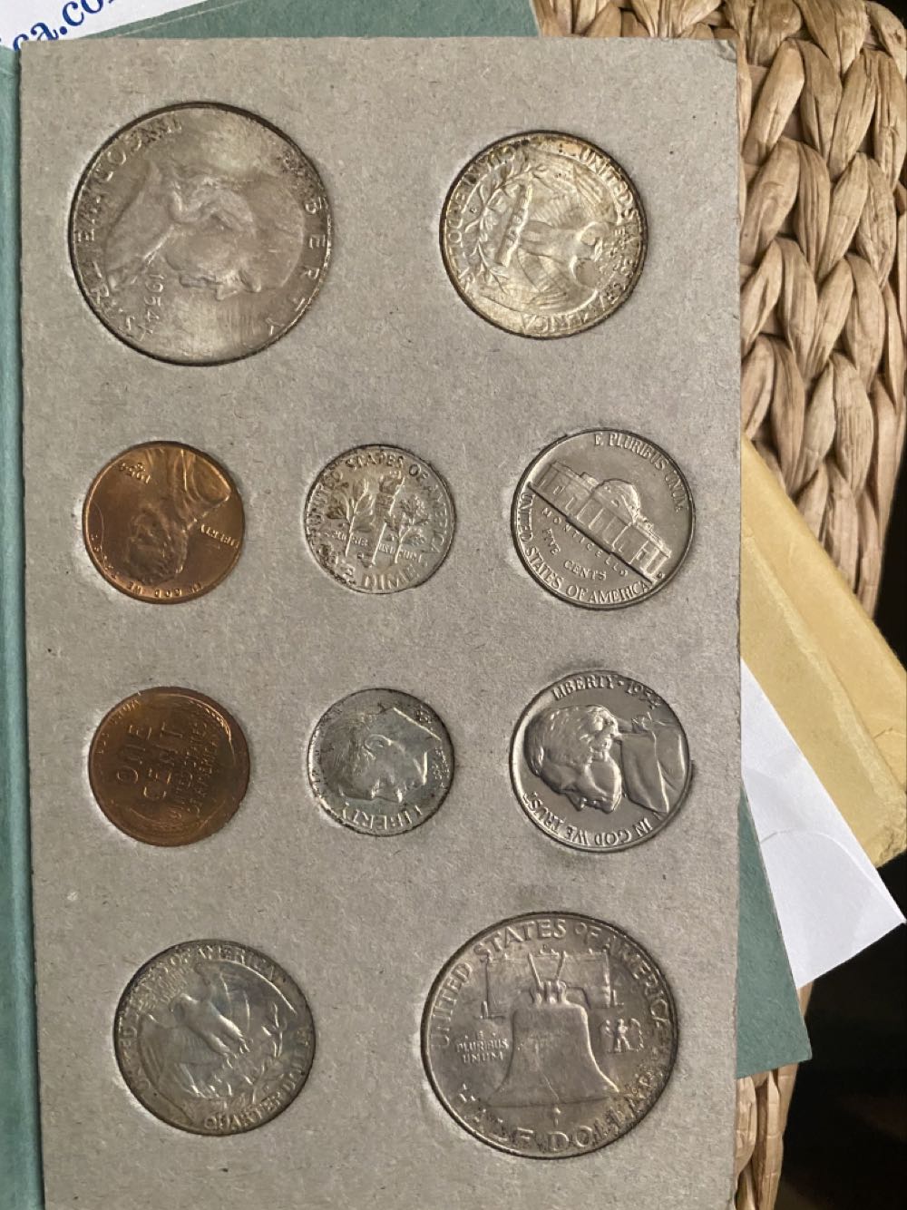 1954 Treasury Dept Mint Set  coin collectible - Main Image 2