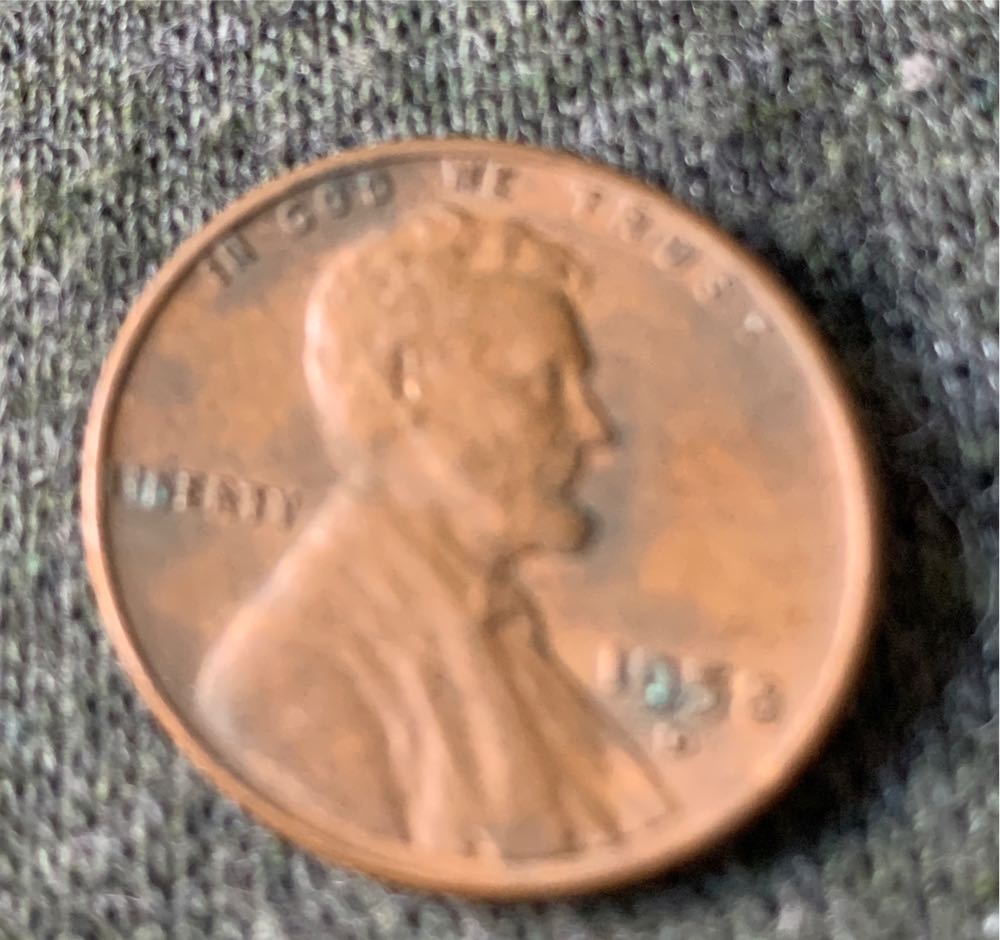 1958 D Lincoln Cent  coin collectible - Main Image 3