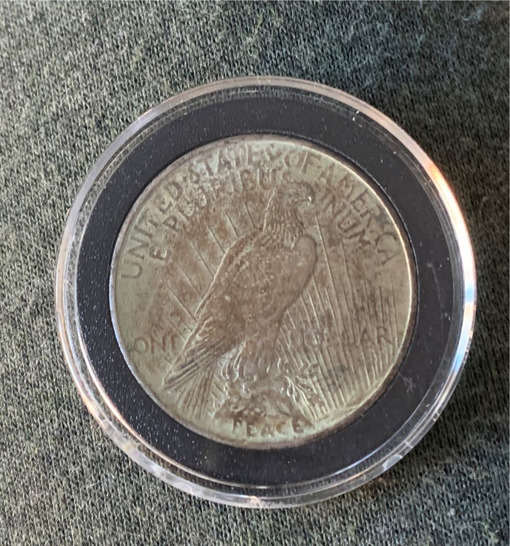 Peace Silver Dollar 1935  coin collectible - Main Image 2